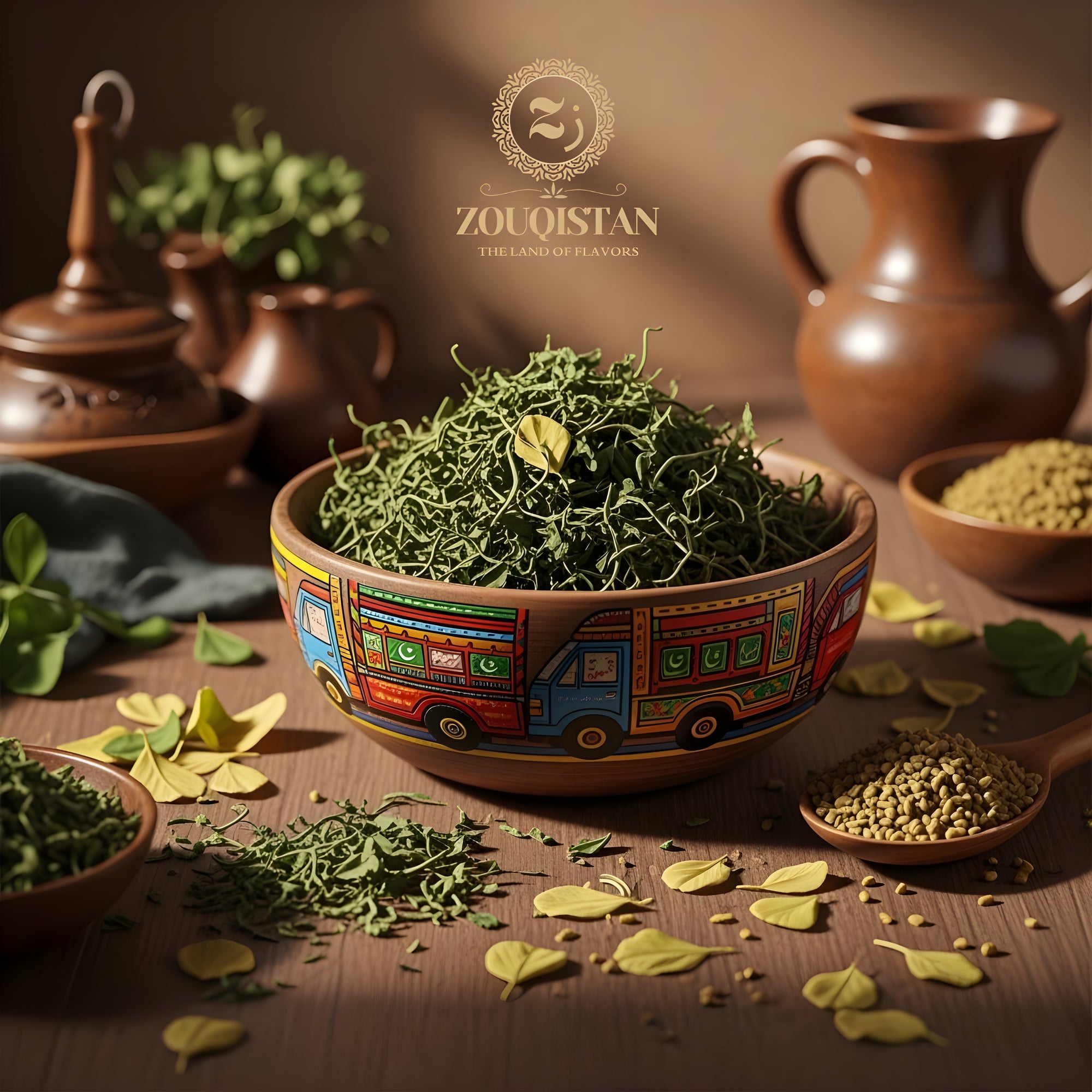 Dried Fenugreek Leaves (Kasoori Methi)